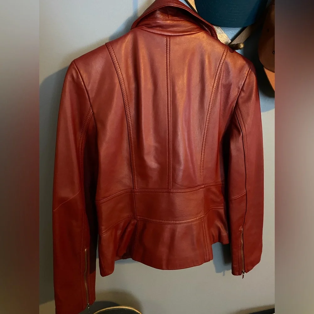 Kenneth Cole Leather jacket - Picture 4 of 5